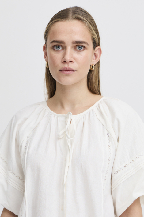 Ichi witte dames blouse