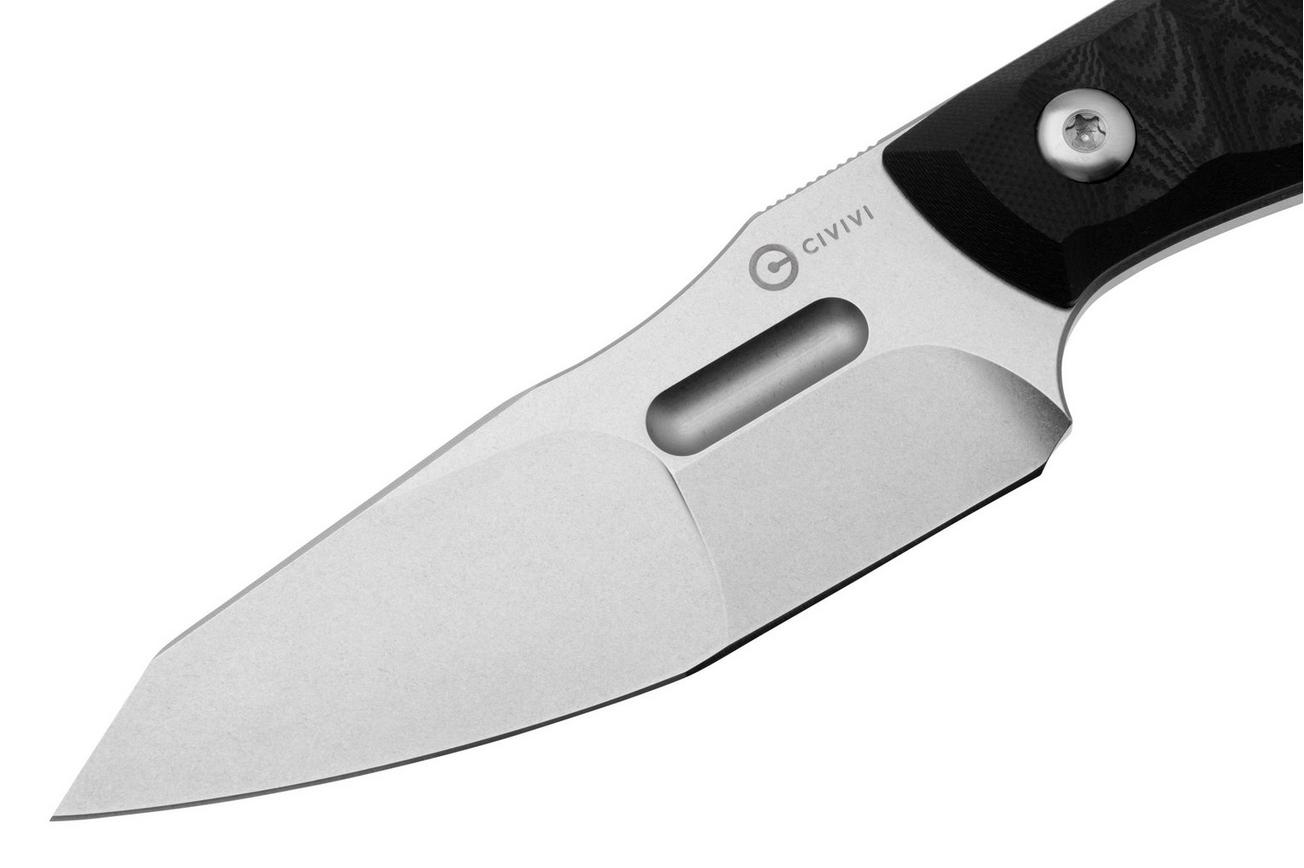CIVIVI Propugnator C23002-1 Black G10, vaststaand mes