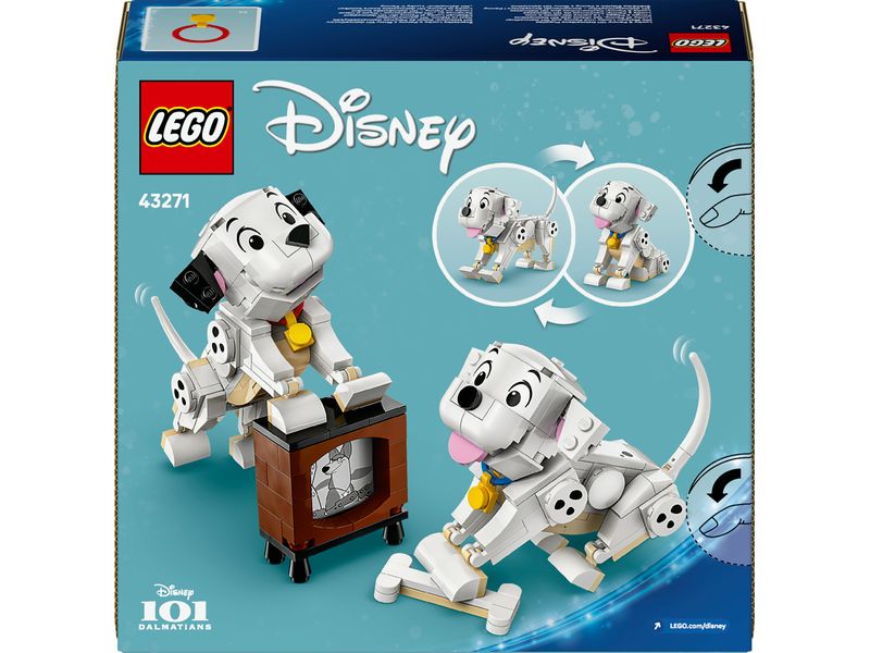 LEGO® Disney Die Welpen Lucky und Penny aus 101 Dalmatiner Baubare Spielzeugwelpen für Kinder