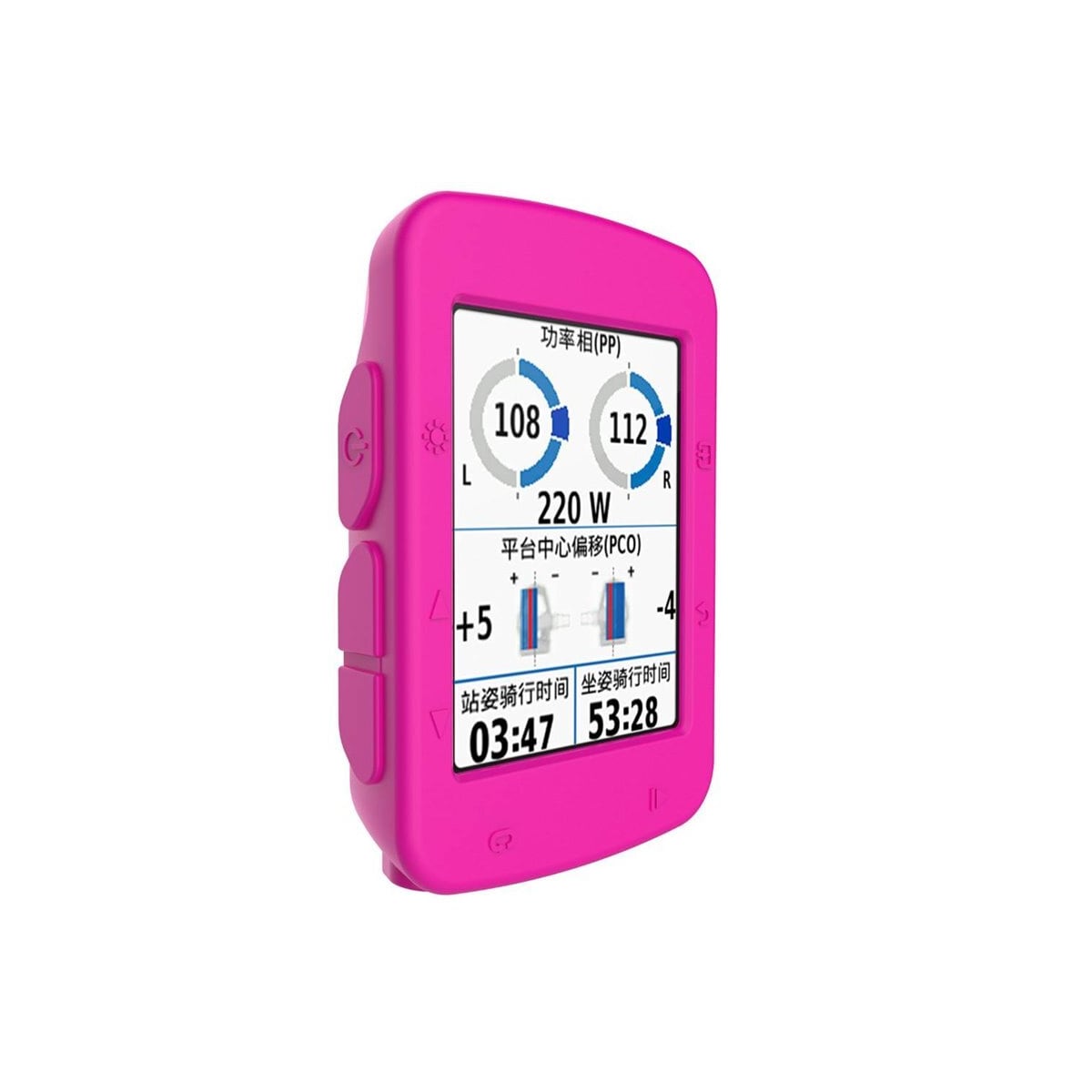 Silikon deksel Garmin Edge 520 Plus - Rosa
