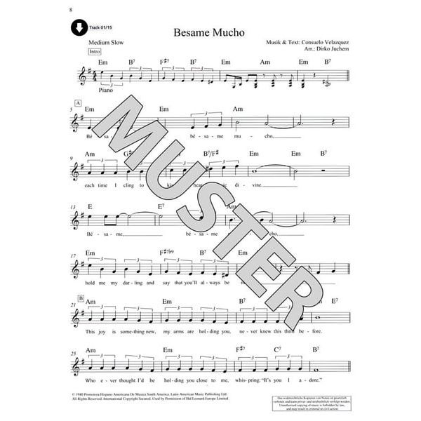 Schott Latin Standards T-Sax