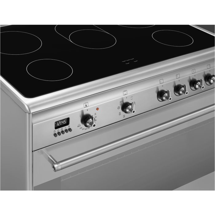 SMEG Stand-Herd Classici SUK91CMX9 Edelstahl