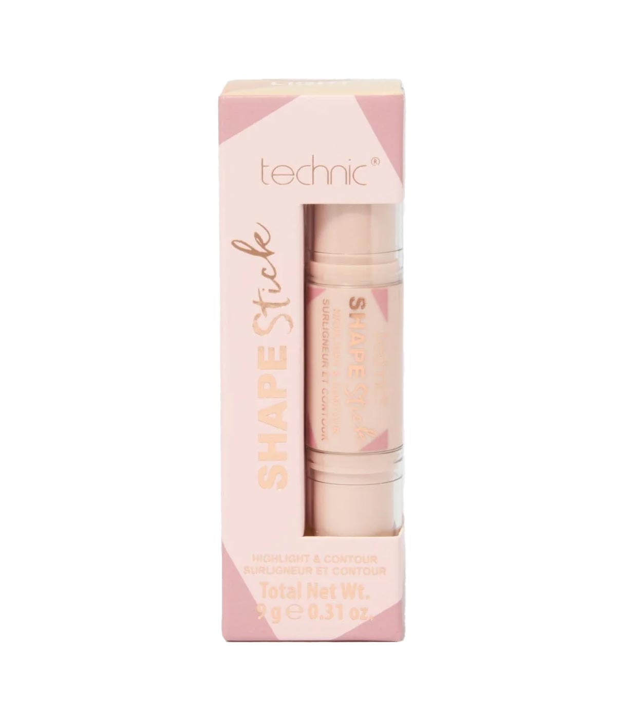 Technic Cosmetics - Creme Contorno e Iluminador Shape Stick - Deep