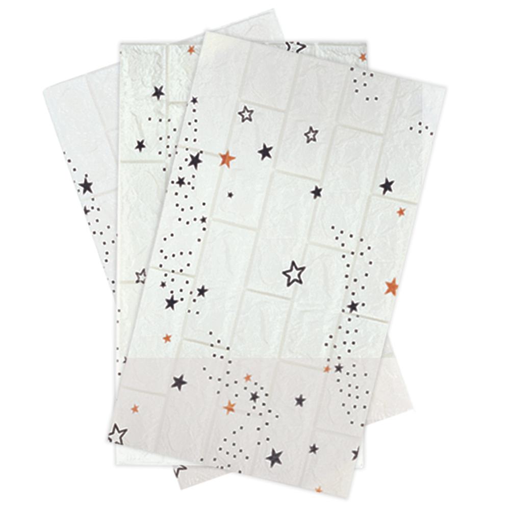 STICKER BRIQUE X3 A MOTIFS 70X39X0.5CM