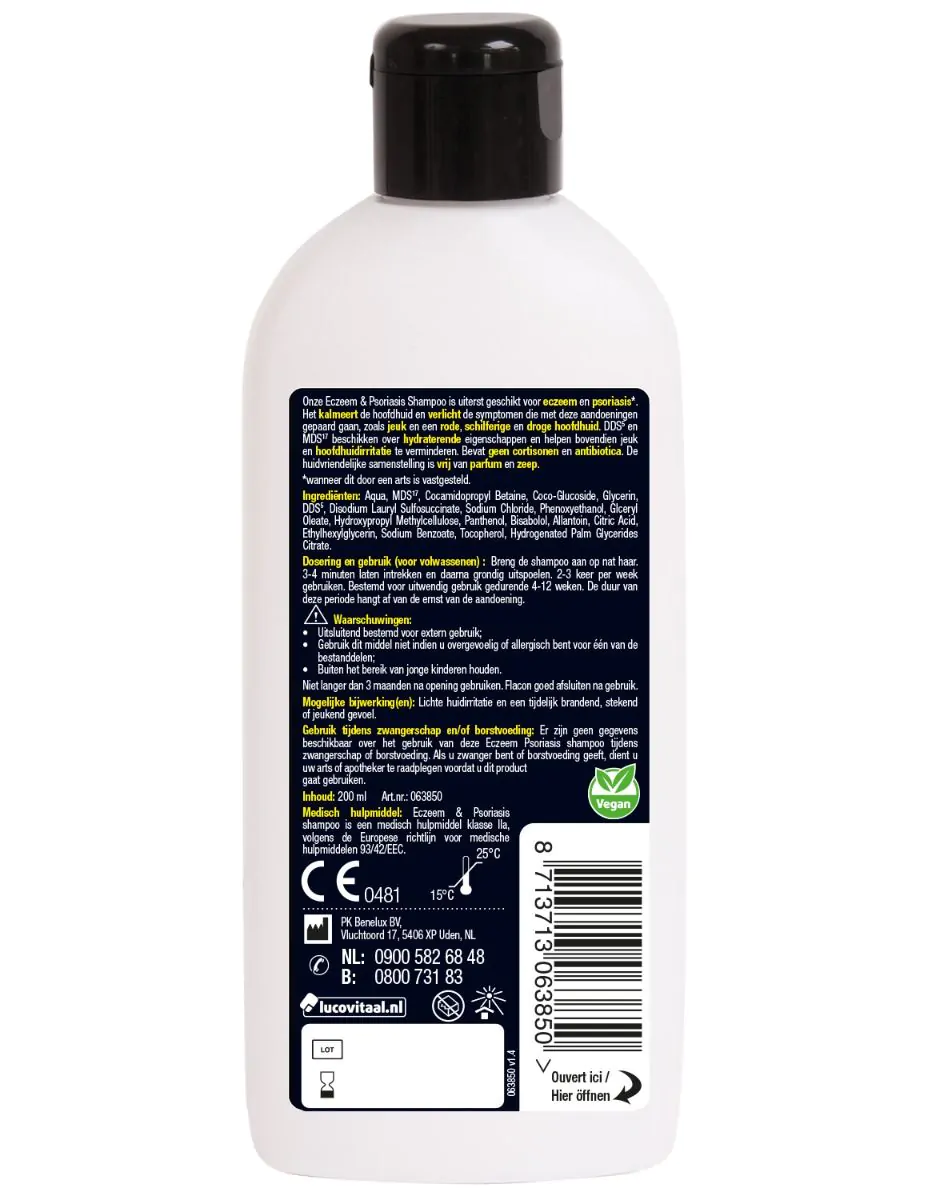 Eczeem Psoriasis Shampoo 200 ml