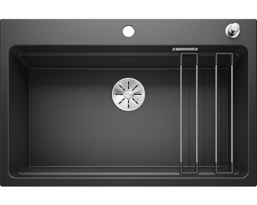 Blanco ETAGON 8 spoelbak, 780 x 510 mm, zwart, 525892