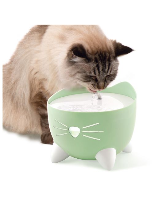 Catit Pixi Fountain - Kattendrinkbak - 20x20x16 cm Groen