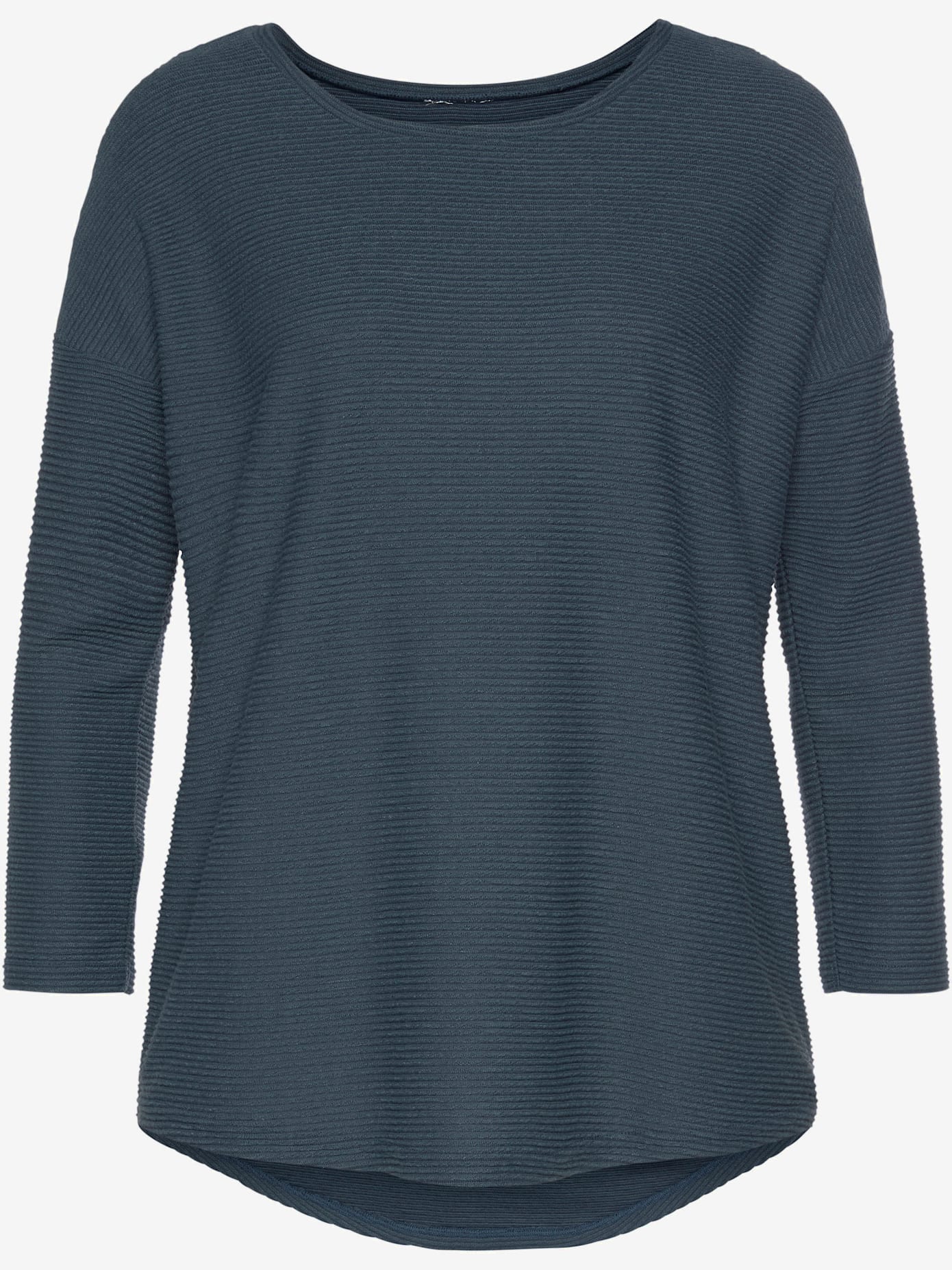 T-shirt à manches 3/4 coupe ample avec mancherons