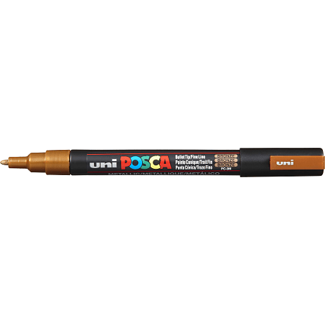 Posca PC5M vandbaseret tusch - bronze