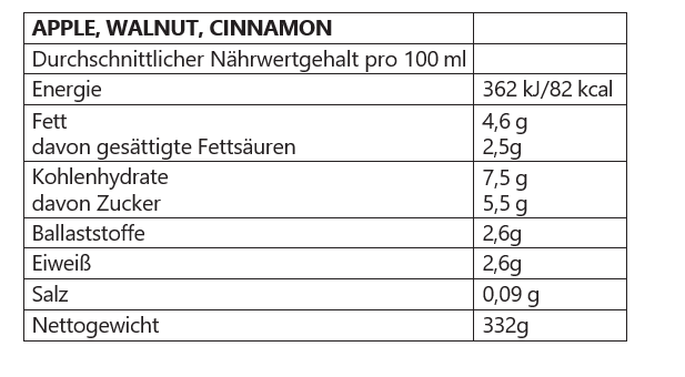 Feelfood Breakfast Drink Apple, Walnut & Cinnamon