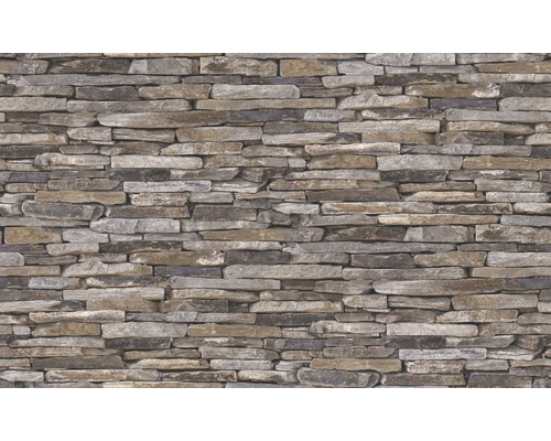 Vliesbehang 9142-17 Best of Wood'n Stone steen grijsbruin