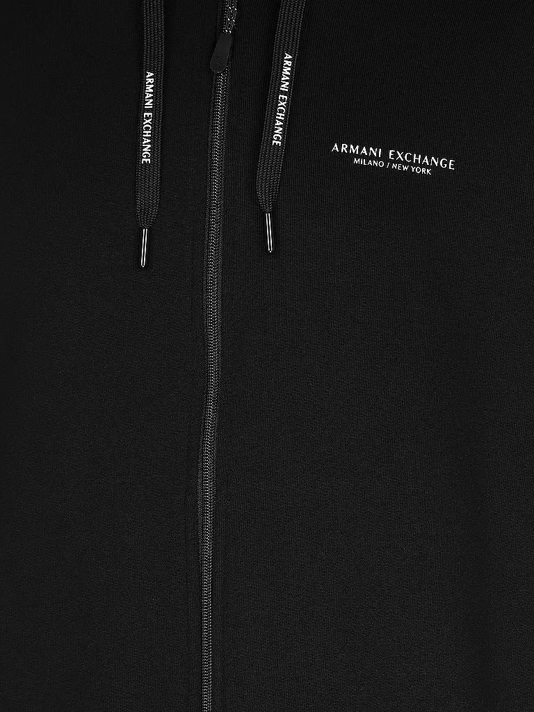 ARMANI EXCHANGE Sweatjacke  schwarz