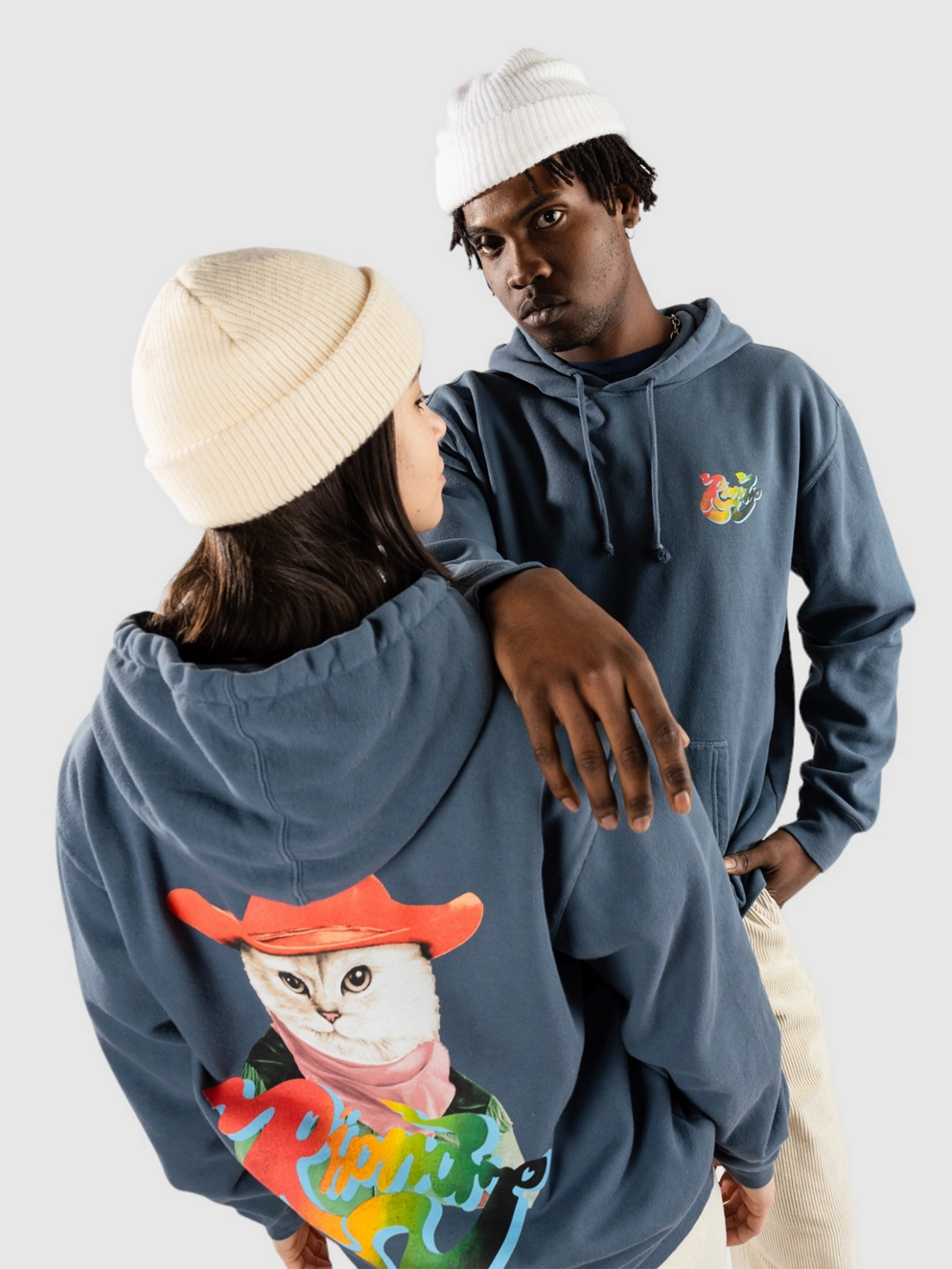 RIPNDIP Yee-Haw Hoodie storm blue