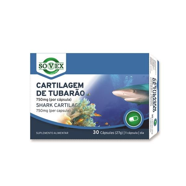 Cartilagem De Tubarão 750Mg