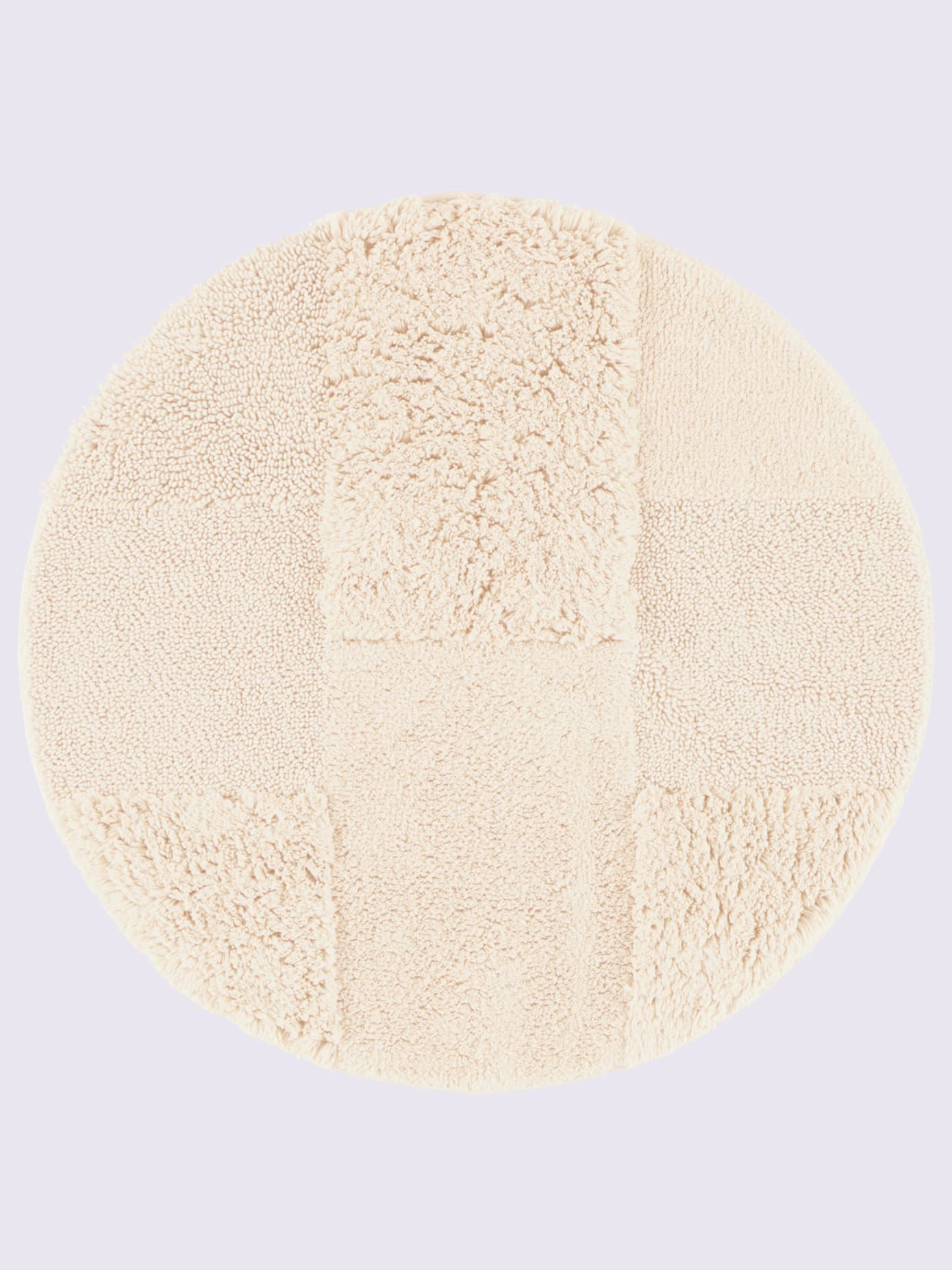 Tapis de bain en coton recyclé