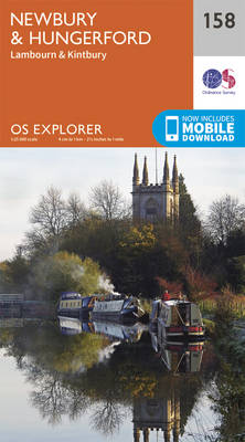 Newbury and Hungerford - OS Explorer Map 158 (Sheet map, folded)