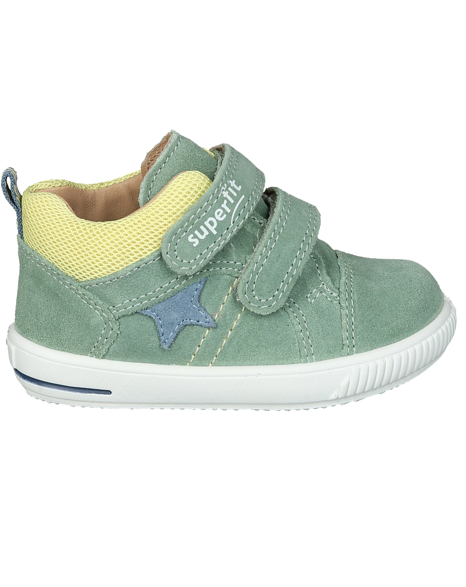 Lauflernschuhe MOPPY mit Klettverschluß in mintgrün