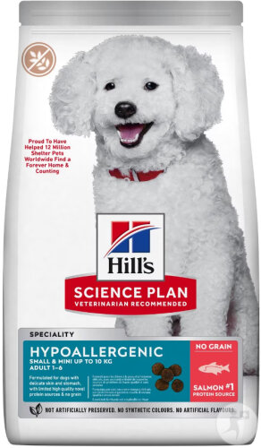 Hill's Science Plan Dog Food Adult Hypoallergenic Small&Mini Avec Saumon 6kg