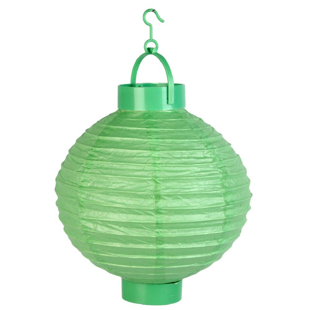 Lanterne lumineuse à suspendre ronde en papier Ø20 cm