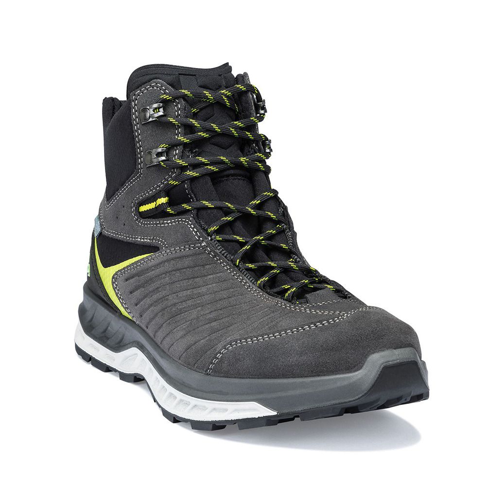Hanwag BLUERIDGE ES - Chaussures randonné Homme asphalt/yellow