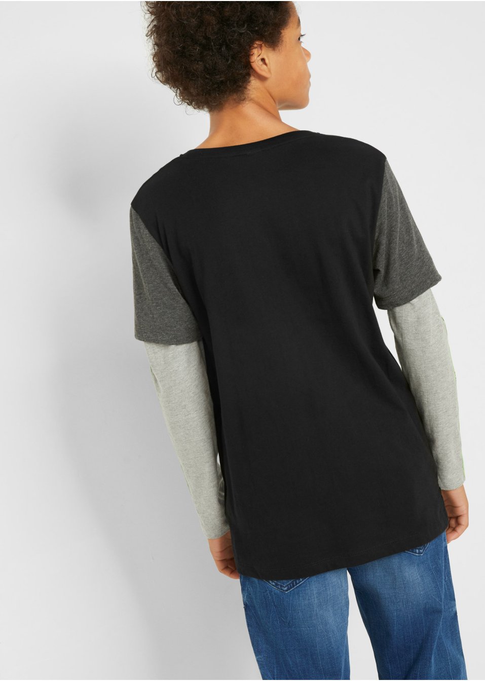 T-shirt garçon double épaisseur