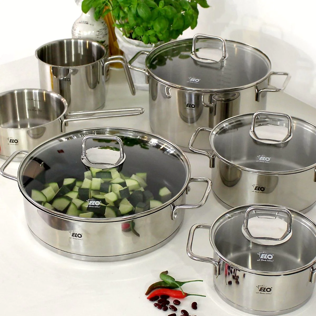 Sauteuse de cuisine 28 cm de 4,4 litres Citrin Elo