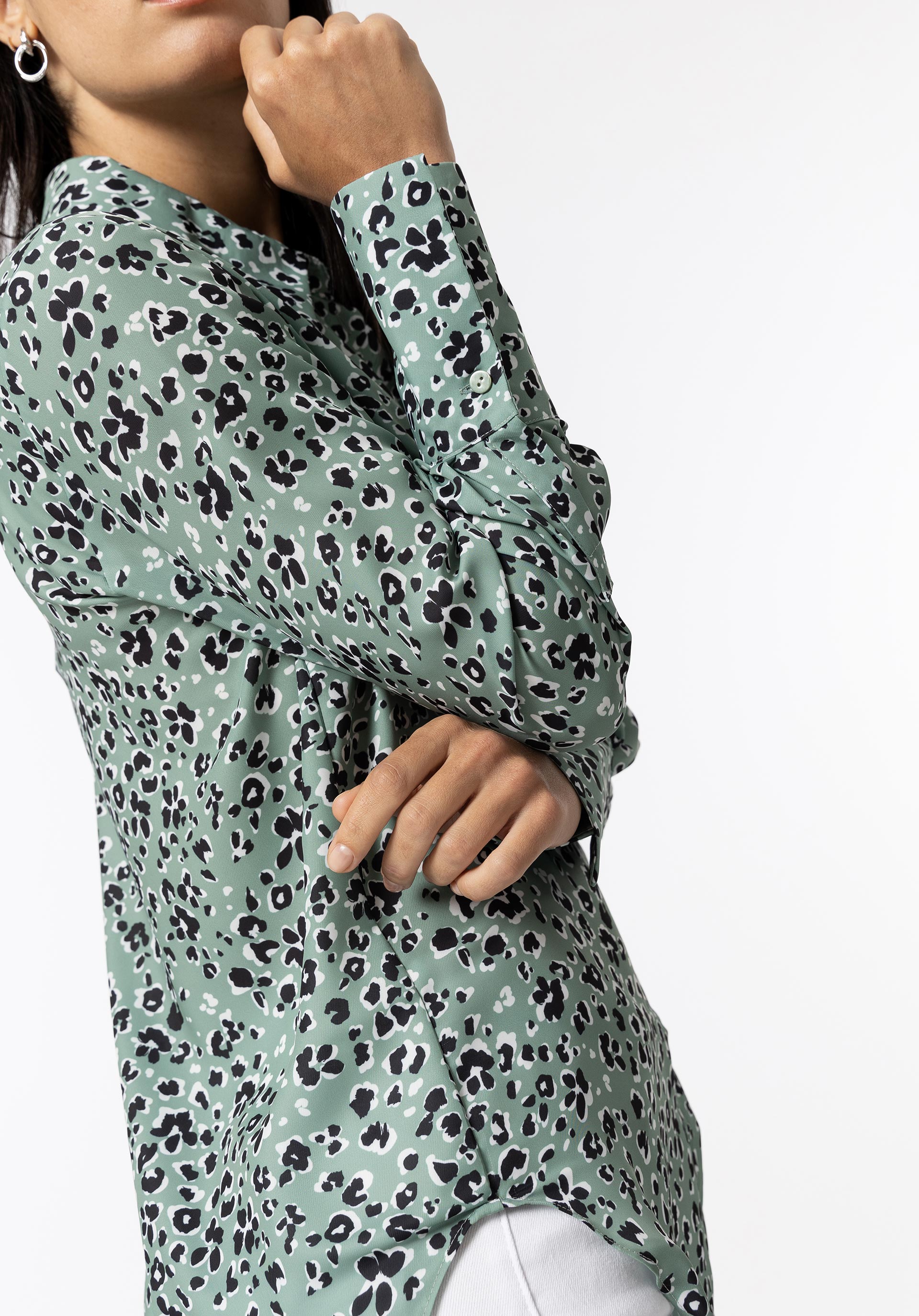 Camisa Fluída Estampada