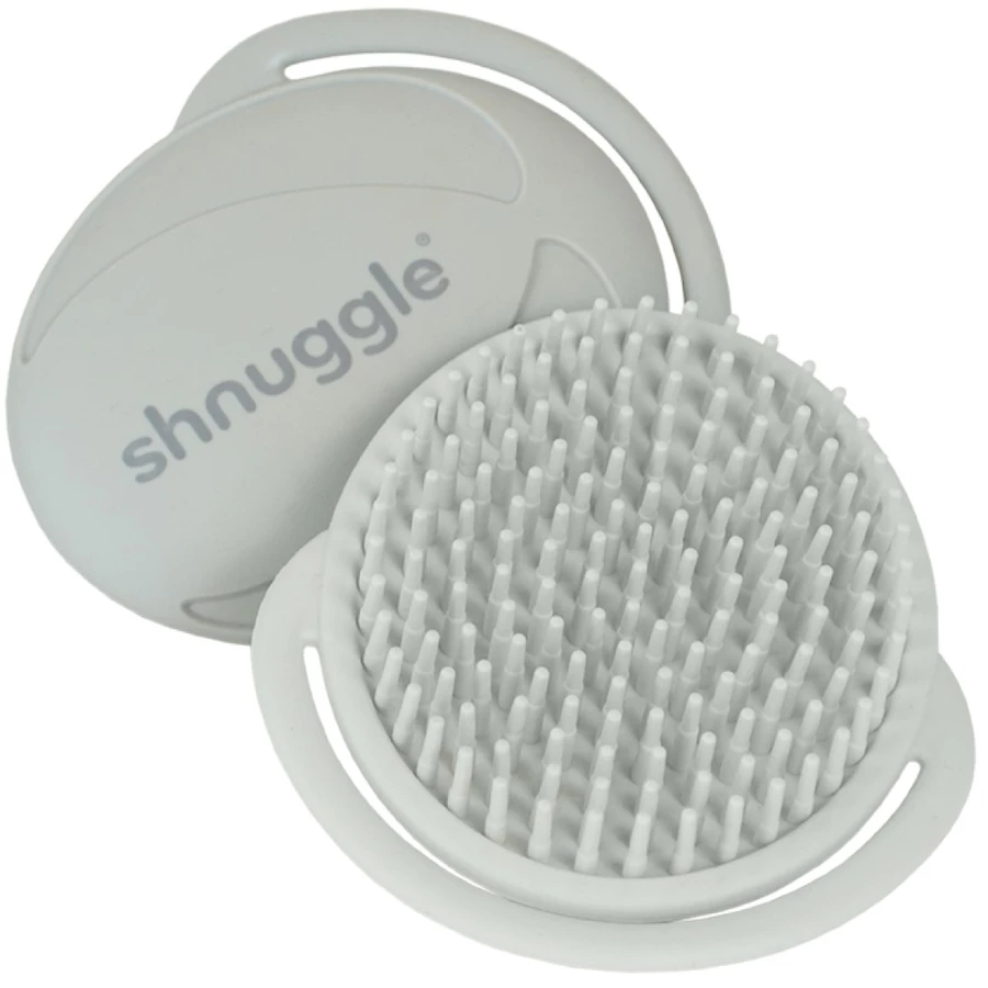 shnuggle Badeutensilien Shnuggle Badebürste grau
