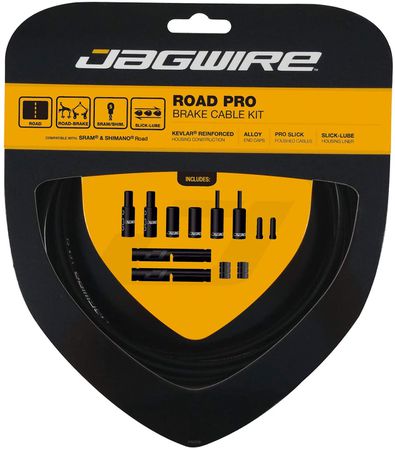 ROAD PRO BRAKE Bremskabelset  black
