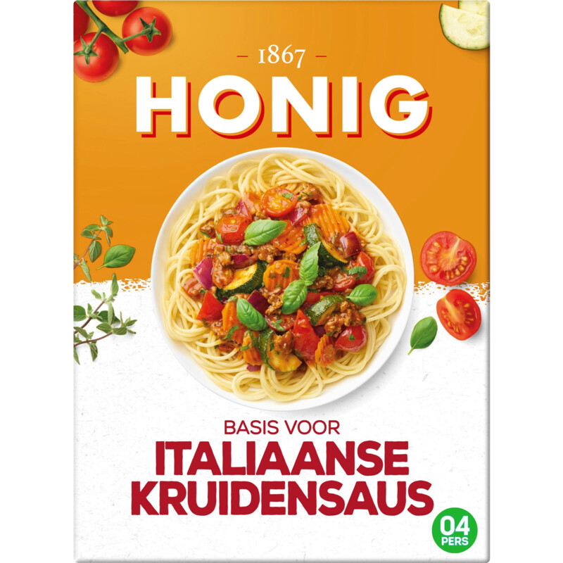 Honig Basis voor italiaanse kruidensaus