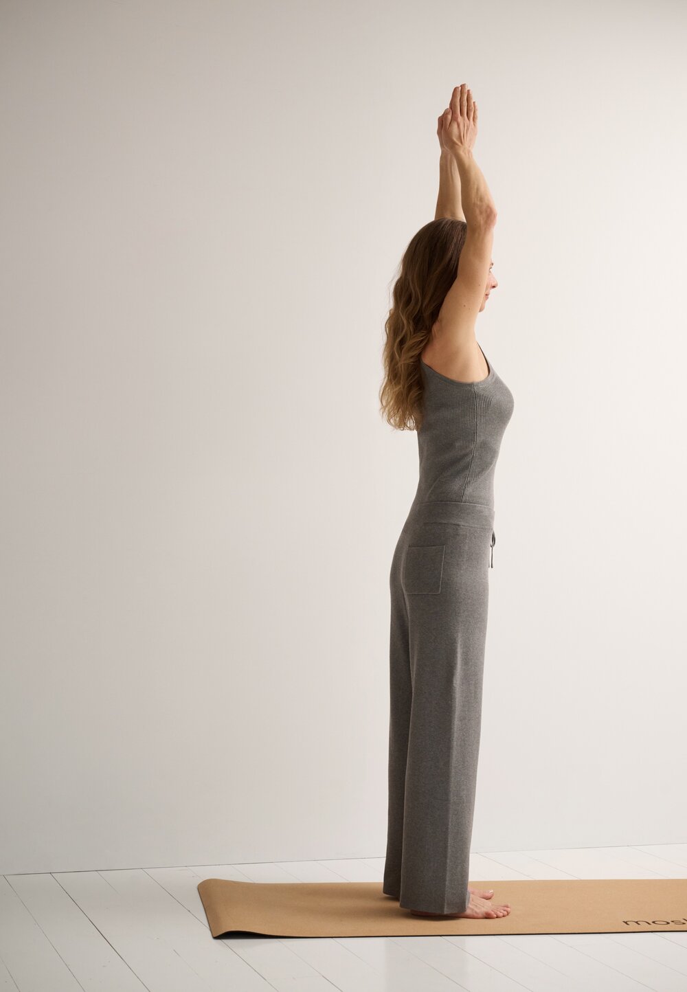 Moshi Moshi Mind  Hali strikbukser - grey melange