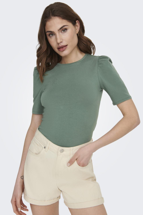 Only groene dames t-shirt