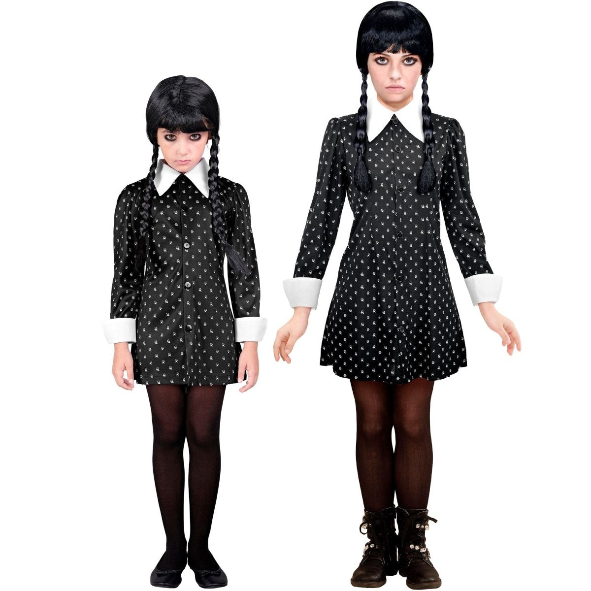 Halloween Kostuum Zwart Meisje Gothic