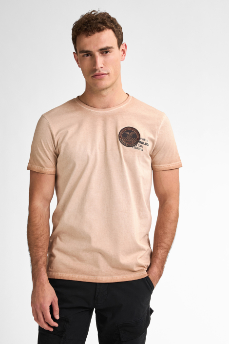 Petrol Industries oranje heren t-shirt