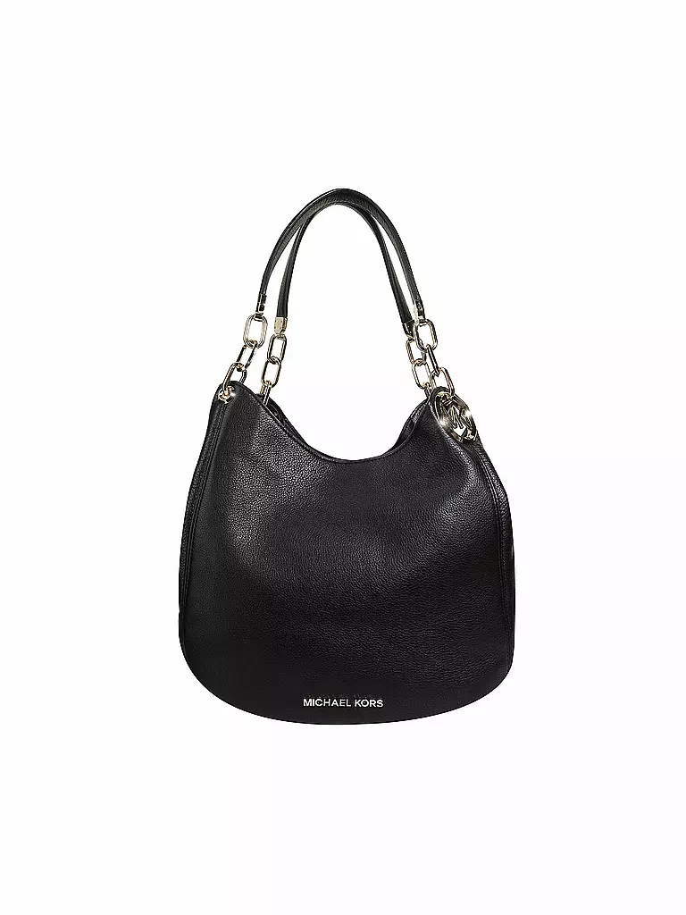 MICHAEL KORS Ledertasche - Hobo Bag LILLIE Large schwarz