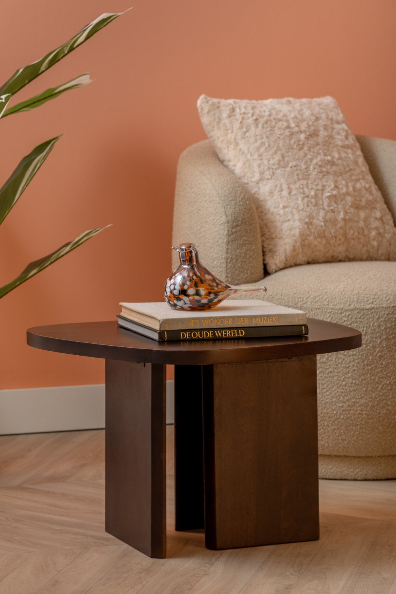 Side Table Organic LM2145DW Dark wood