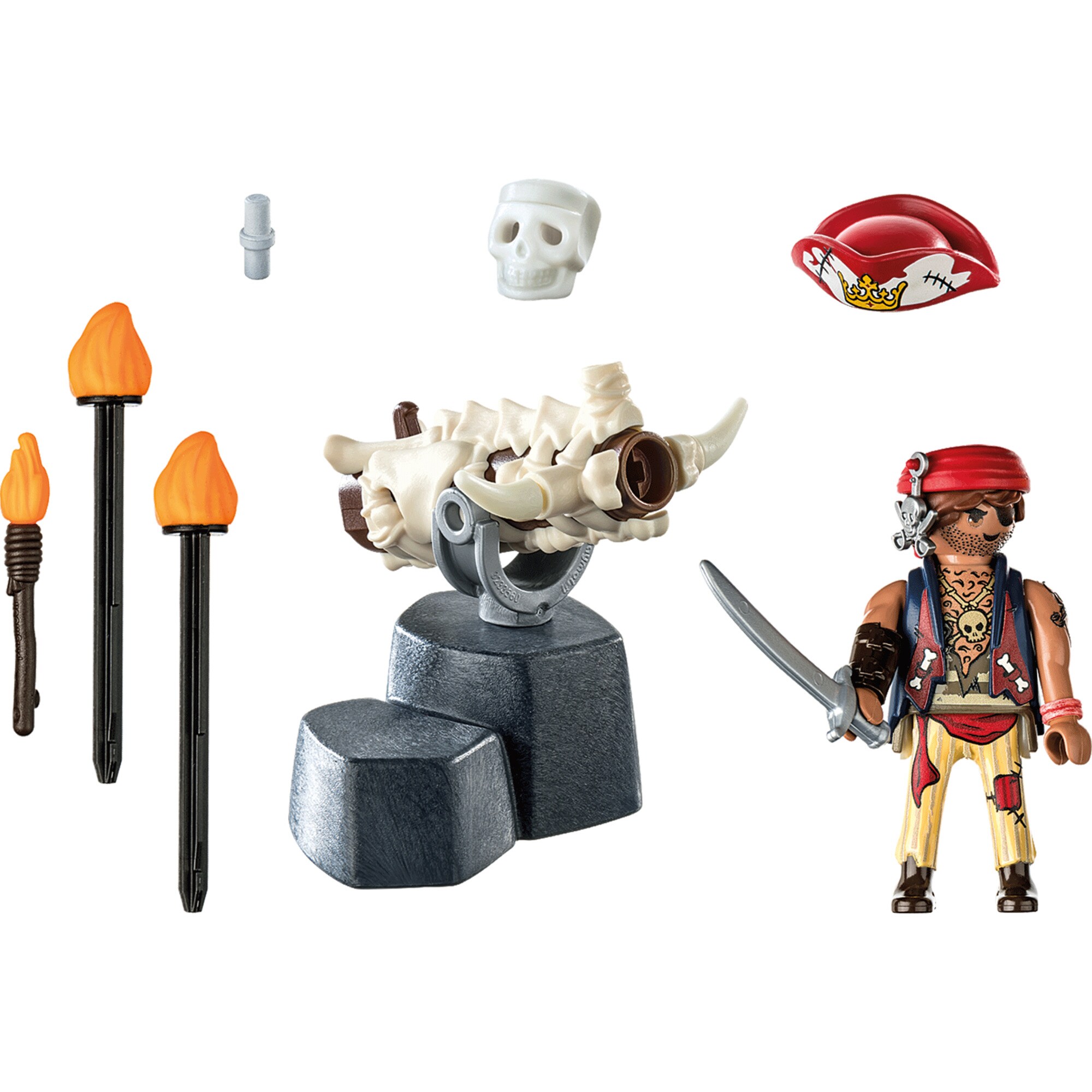 PLAYMOBIL Konstruktionsspielzeug Pirates Kanonenmeister