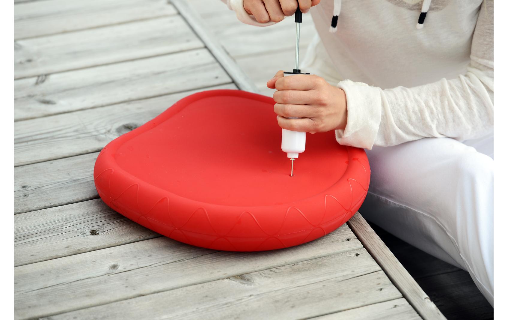 Sitzkissen Sitfit Plus azur-blau Ø 37 cm, 1 StückKombination aus Sitzkeil und Luftkissen