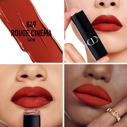 Dior Rouge Dior Satin Lipstick, 849 Rouge Cinema