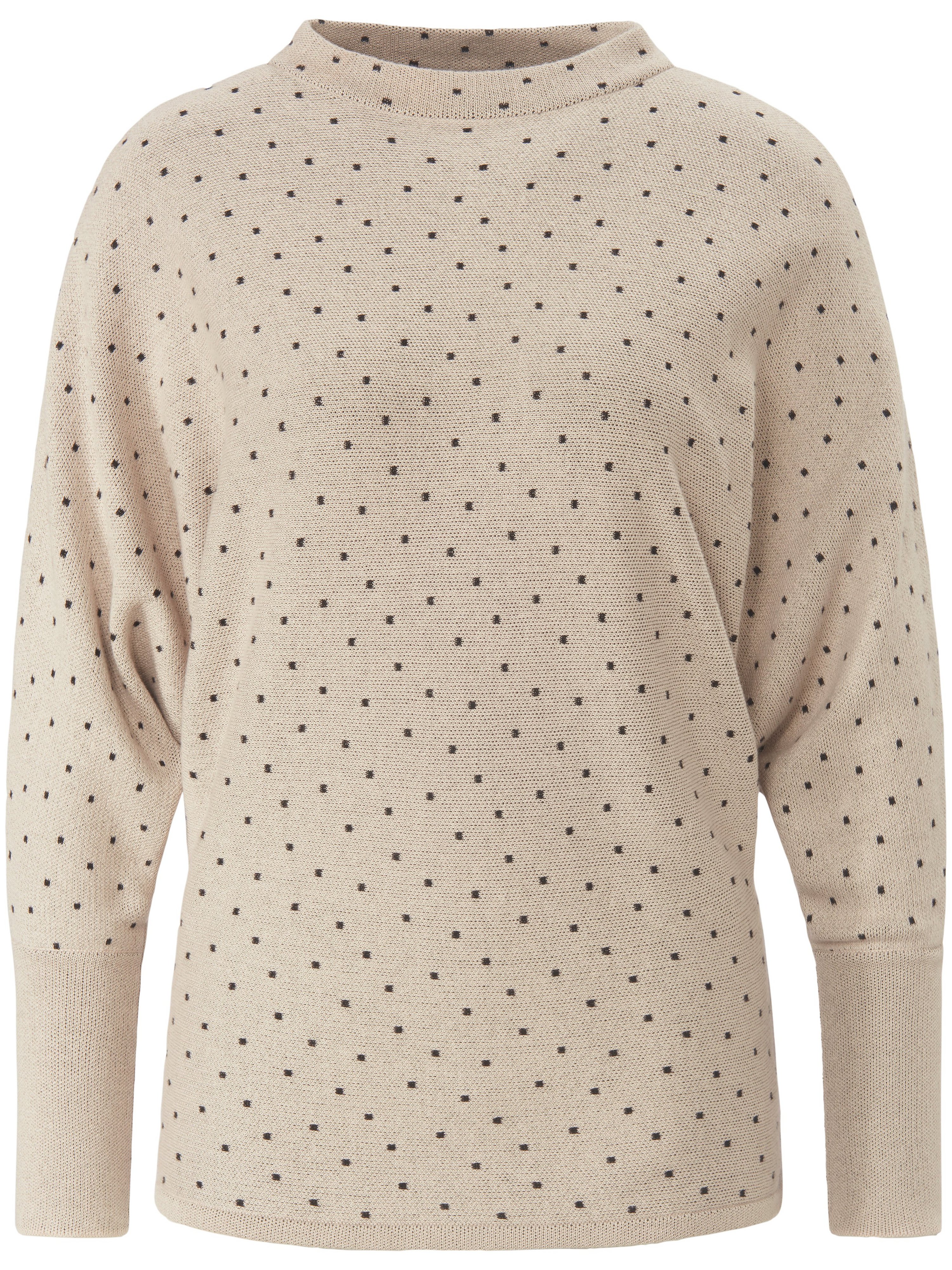 Pullover mit Stehbundkragen