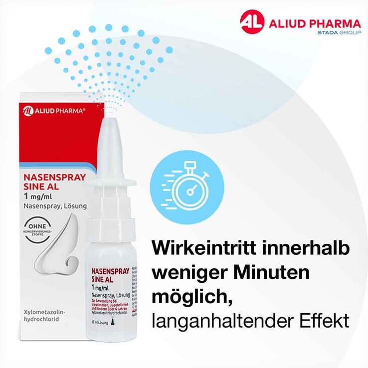 NASENSPRAY SINE AL 1 mg/ml, 15 ml