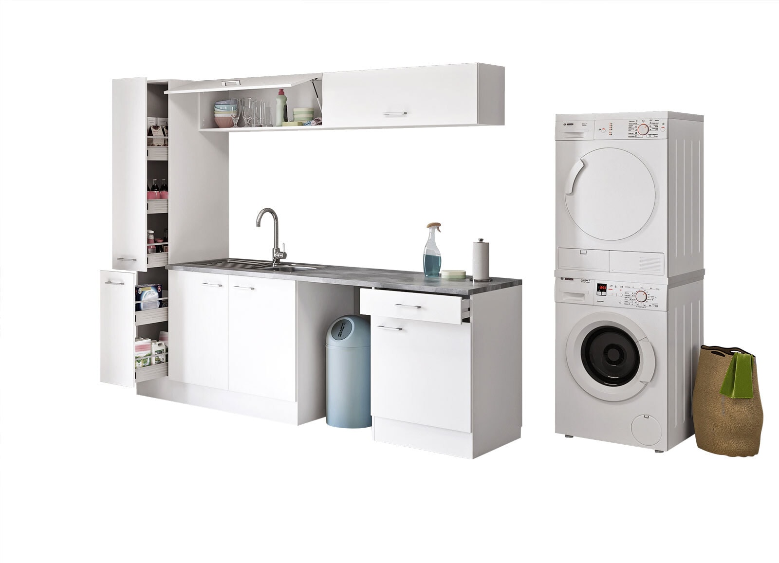 Spülenunterschrank LUCCA weiß