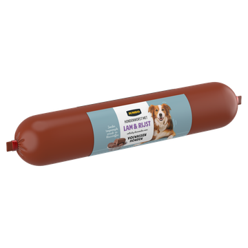Jumbo Hondenworst met Lam & Rijst 400 g