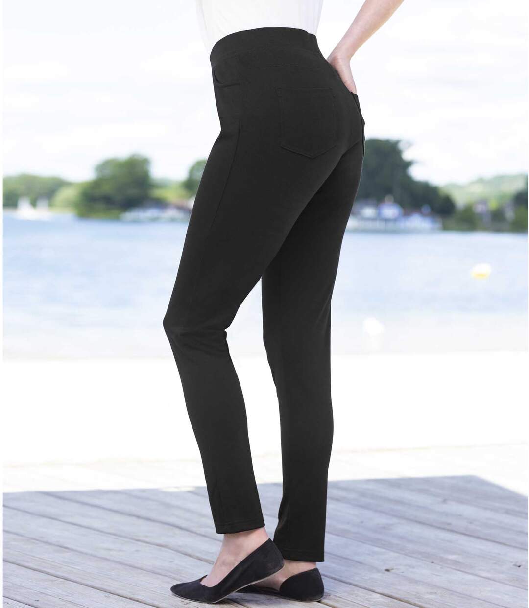 Pantalon Tregging Noir