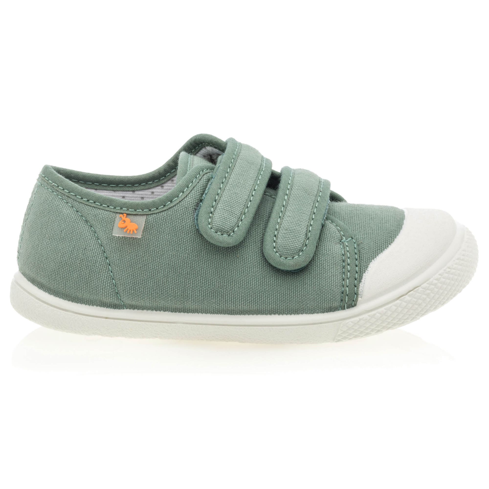Baskets en toile Garçon vert clair