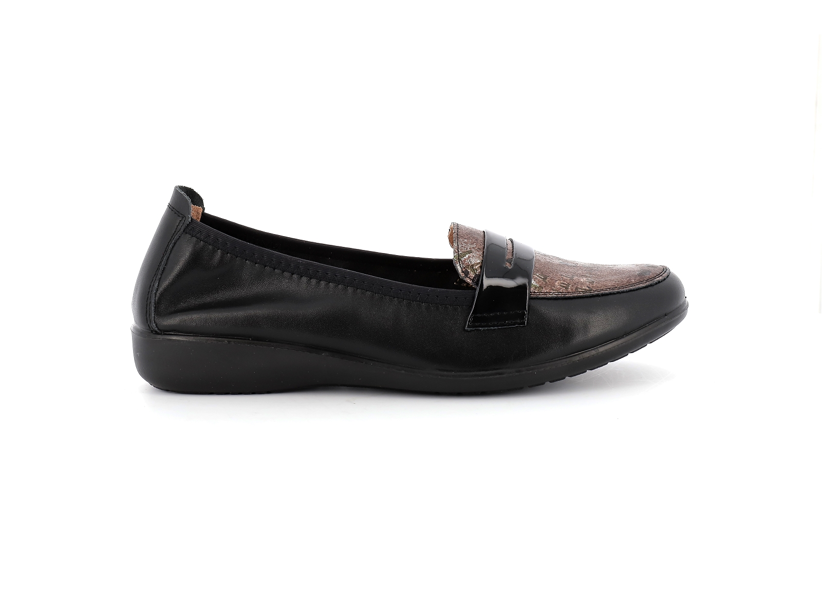 Inea-GABANT Cuir Noir Bronze