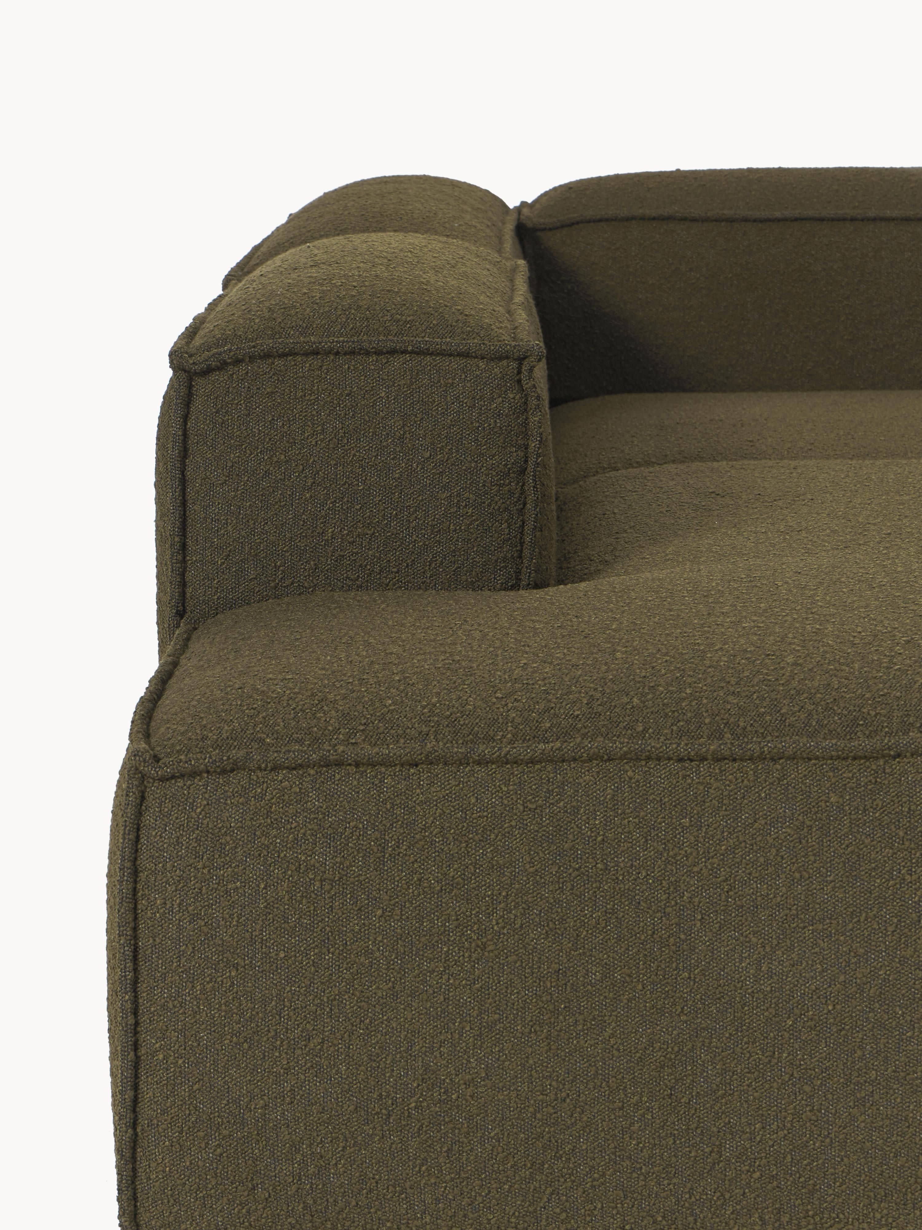 Modulaire U-bank Lennon uit bouclé