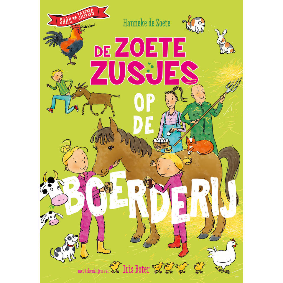 De zoete zusjes op de boerderij