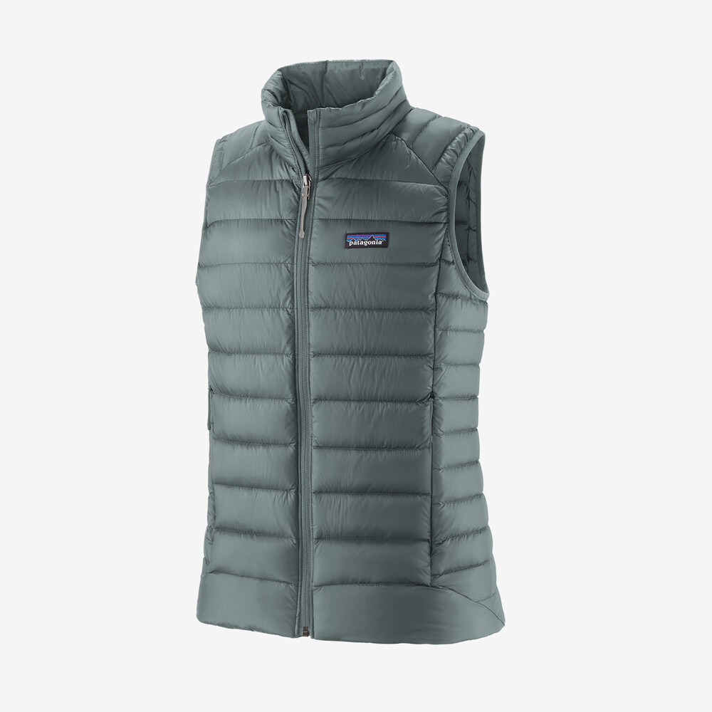 Daunenstrickweste für Damen