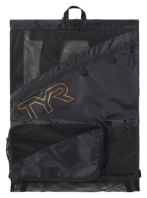 Sac de Piscine Tyr Elite Team 40L Mesh Noir/Or